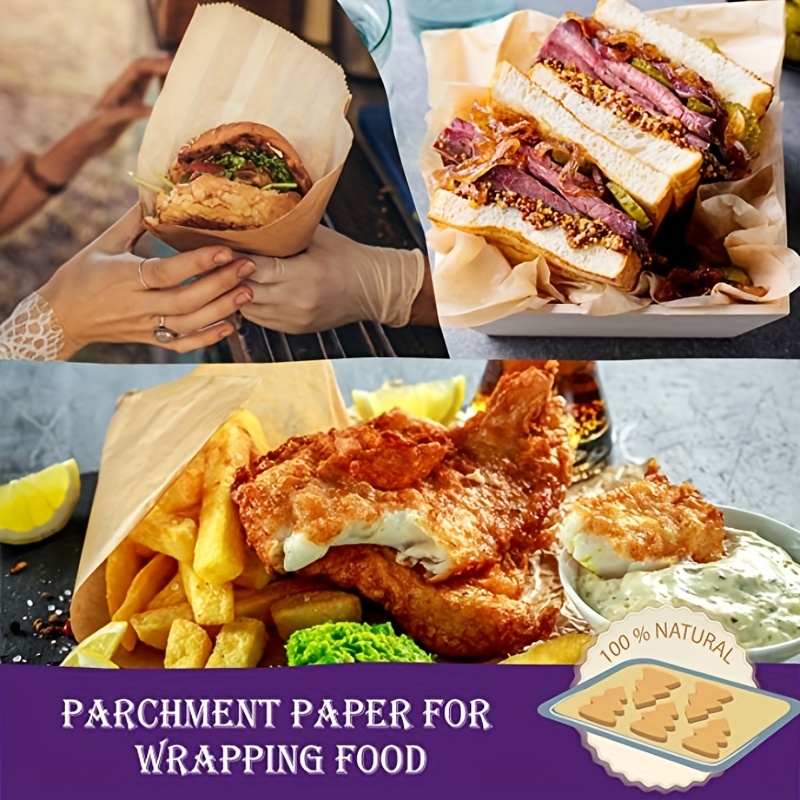 Precut Parchment Paper , 12x16 100 per Pack