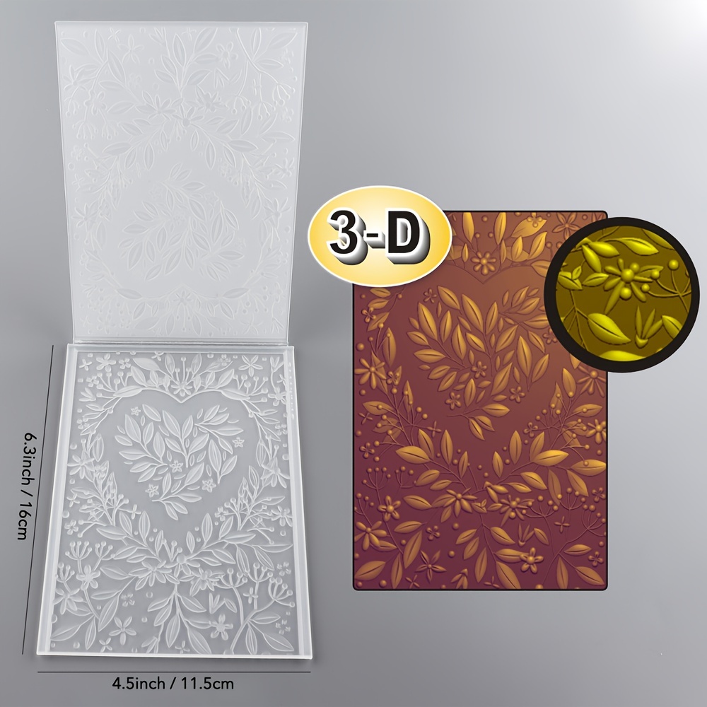 Embossing Folder Making Card New  Embossing Folder Paper Making - Flower  Leaves - Aliexpress