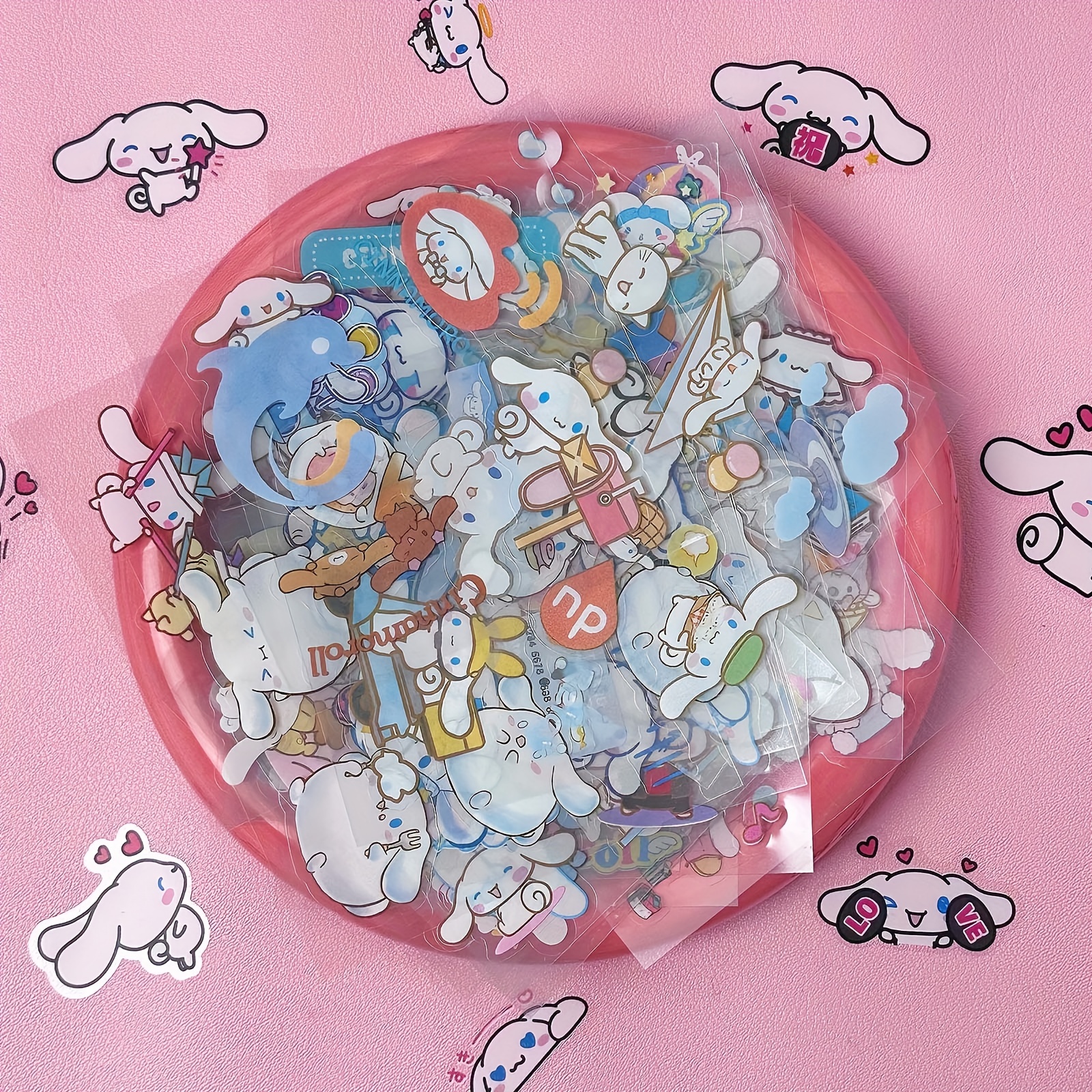 Cinnamoroll Series Sticker Set Over 100 Patterns Cute - Temu