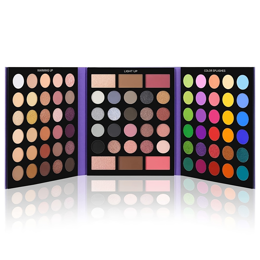 86 Colors Professional Set Eyeshadow Palette Holiday - Temu