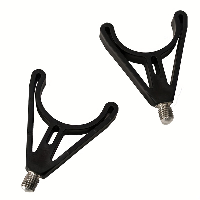 2 Pcs U-Head Carp Fishing Rod Holder Butt Rests, Fishing Rod Holder Carp  Fishing Tackle Gripper Rest