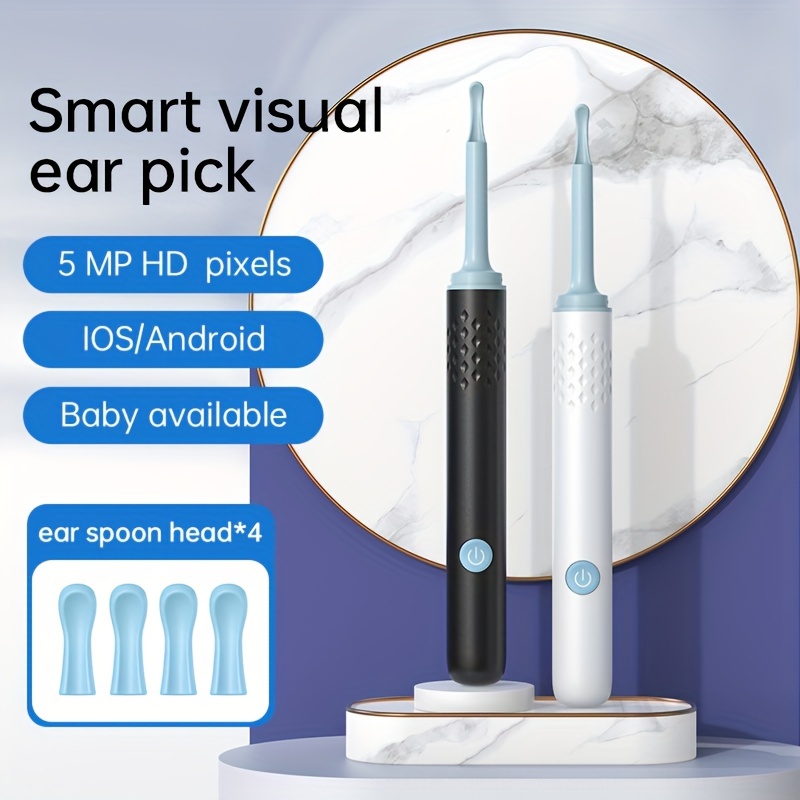 Endoscope Délimination De Cérumen Otoscope, Outils De Nettoyage De Cérumen,  Connecté Sans Fil, Compatible Avec Les Téléphones Intelligents Et Les  Tablettes Iphone, Ipad, Android - Beauté Et Santé - Temu France