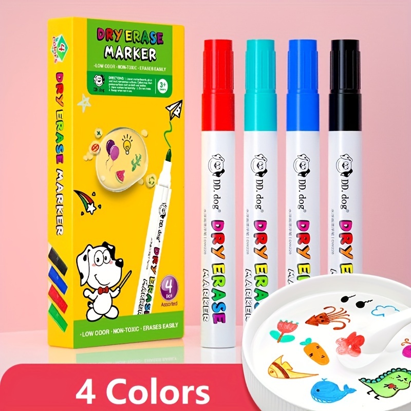 Colorful Whiteboard Markers Magical Water Painting Pens with Spoon