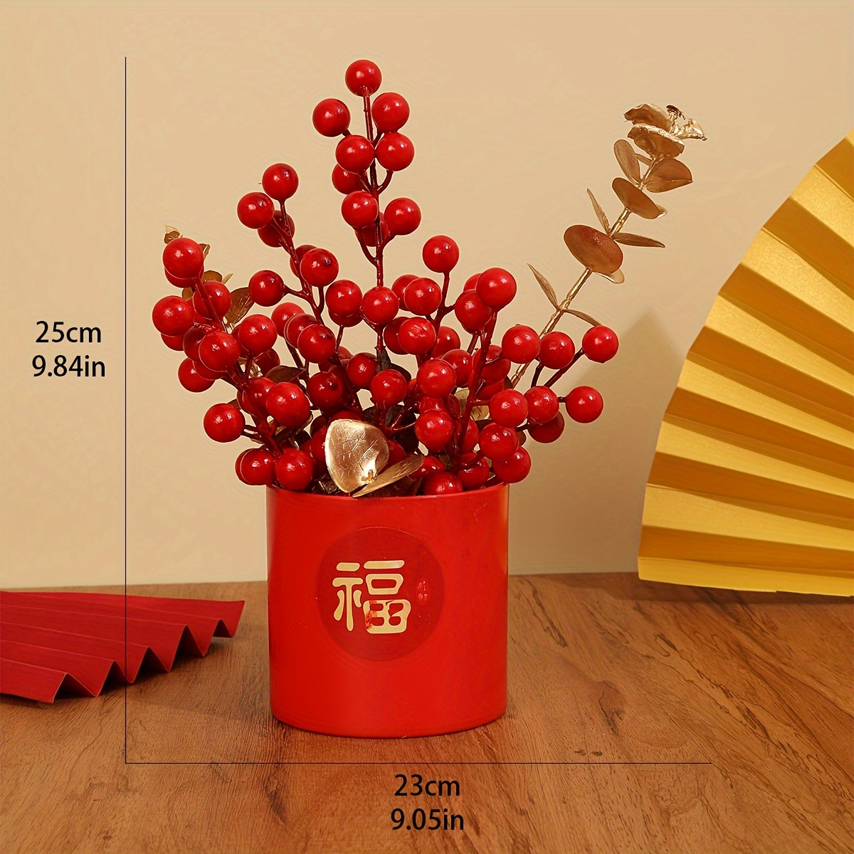 Vietnamese New Year Decorations 2024 Traditional Lucky Hang Fu