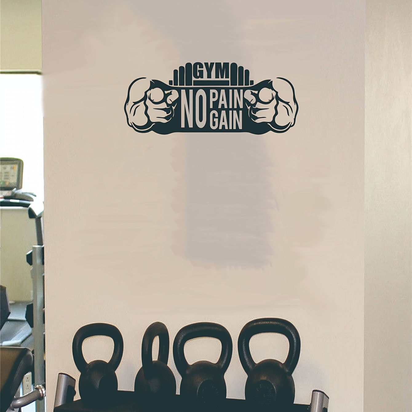 Gym Wall Decal Motivational Gym Quotes Gym Wall Art Home Gym - Temu