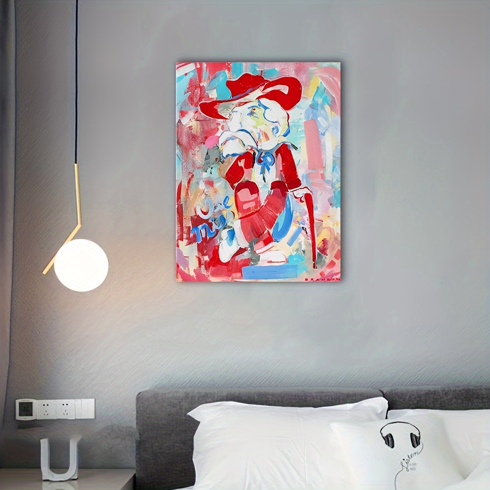 3 Pezzi/set Poster Su Tela Astratto, Quadri Su Tela Geometrici A Blocchi Di  Colore Rosso E Blu, Dipinti Per Arte Murale, Opere D'arte Per Decorazioni  Pareti Soggiorno Camera Da Letto Bagno Ufficio