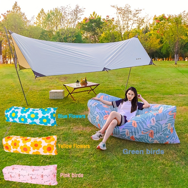 Outdoor Lazy Person Inflatable Sofa Faltbares Tragbares - Temu Germany