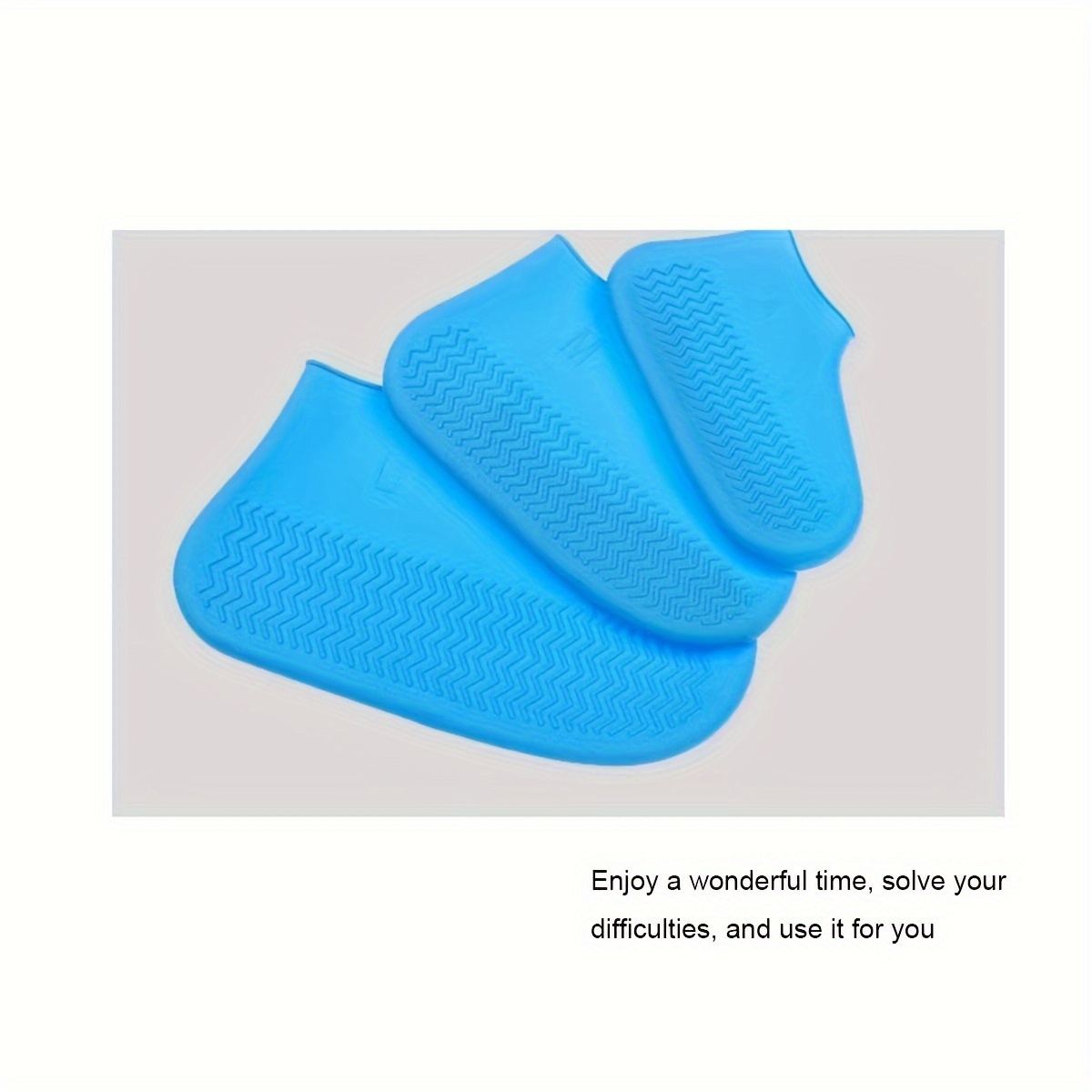 Copriscarpe Antipioggia In Silicone 1pc Fondo Antiscivolo - Temu Italy