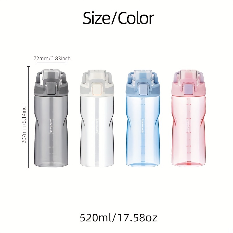 Lock lock Sports Water Bottle Portable Plastic Cup - Temu