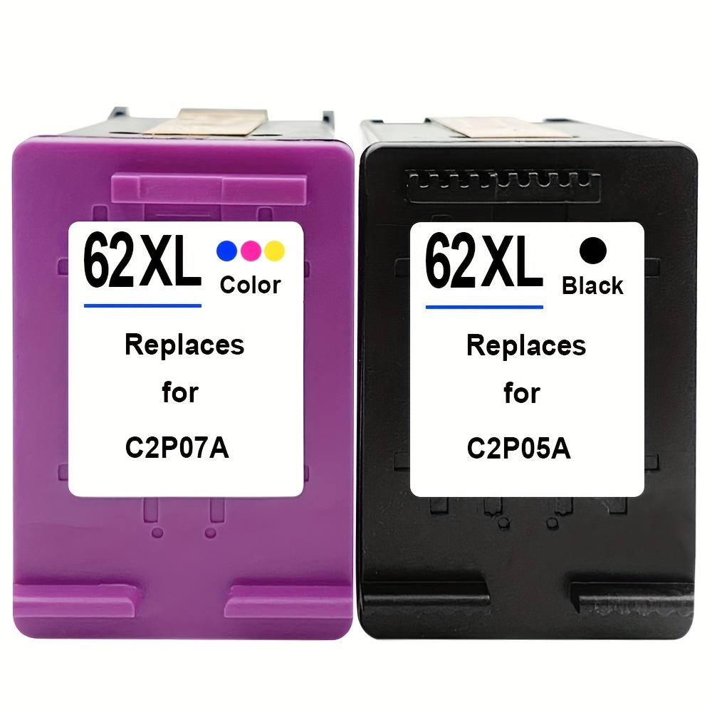62XL Ink Cartridge Compatible for HP 62 XL for HP62 for HP Envy