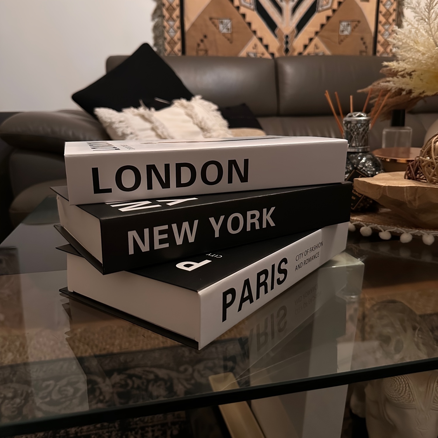 Luxury 3D Fake Books Accessories Home Decor Coffee Table Books Designer  Fashion