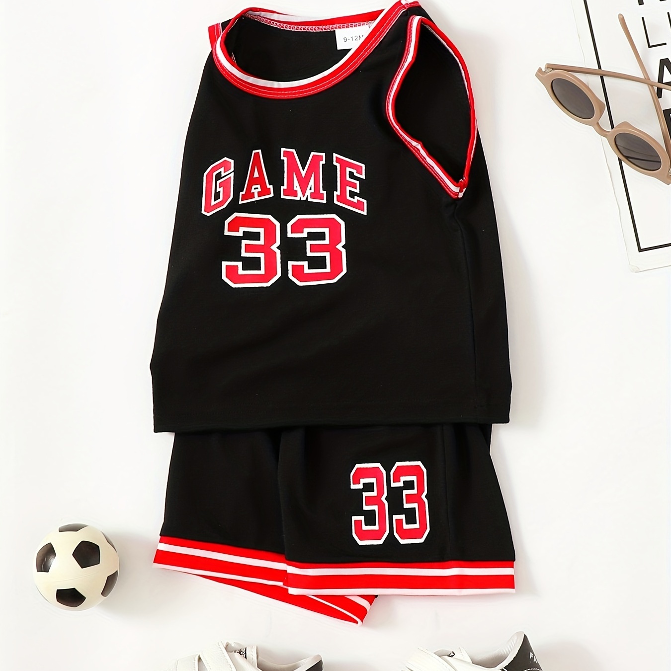 Toddler Kid Basketball Jersey Outfit Baby Boy Girl Lettere - Temu  Switzerland