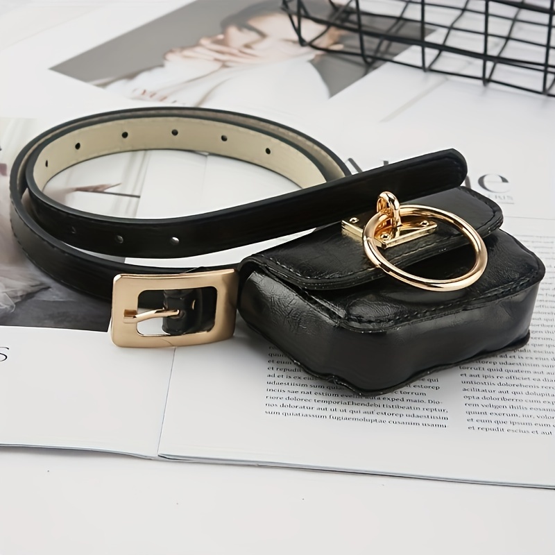 Fashion Female Belt Bag Purse Chain Lady Handbags Fanny pack PU