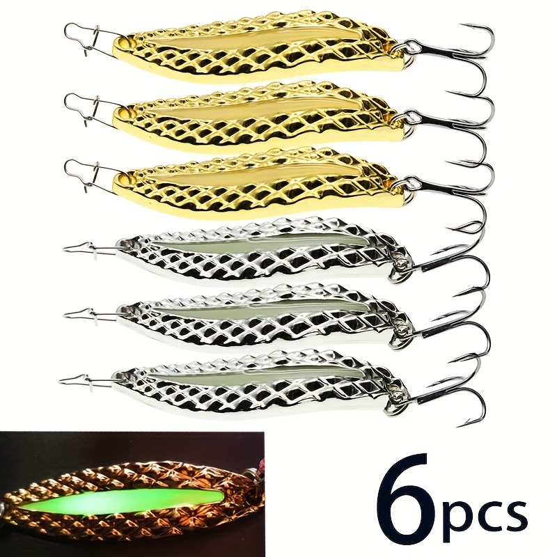 Metal Fishing Spoon Lure Spoon Set of 12 Trout Fishing Spoons Lure - China Fishing  Tackle and Fishing Lure price