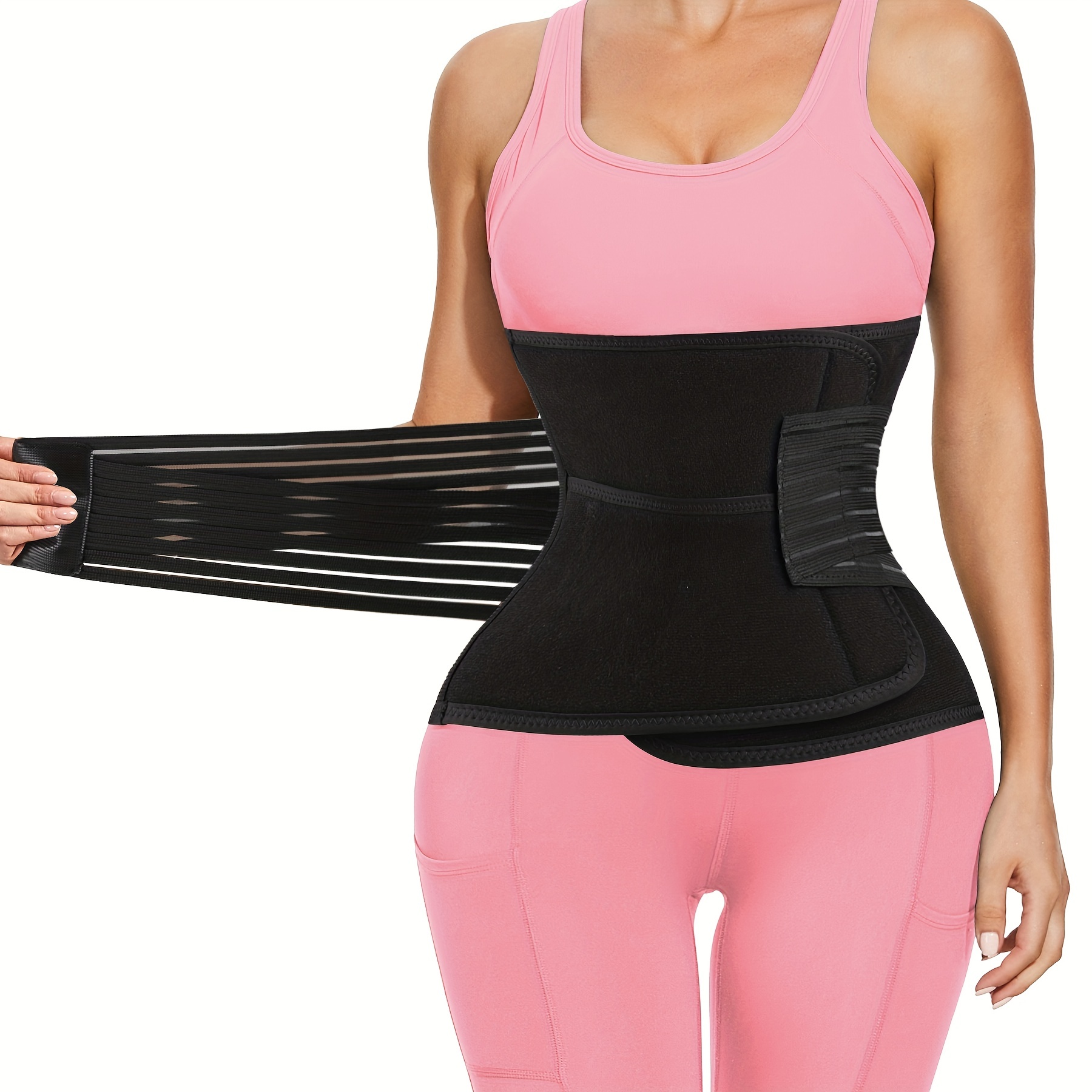 Tummy Control Fitness Belt Hourglass Body Shaper Women's - Temu Canada
