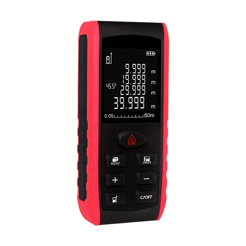 VCHON 120m télémètre Laser vocal Rechargeable portable instrument de mesure  infrarouge de haute précision règle Laser