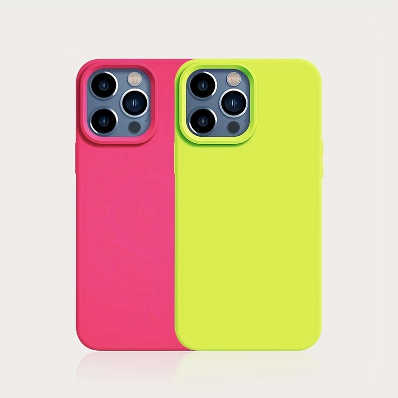 Neon Green iPhone Case for iPhone 13, 13 Pro Max Case, iPhone 12, iPhone 12  Pro, iPhone 12 Pro Max Case / Silicone Neon Green iPhone Case 