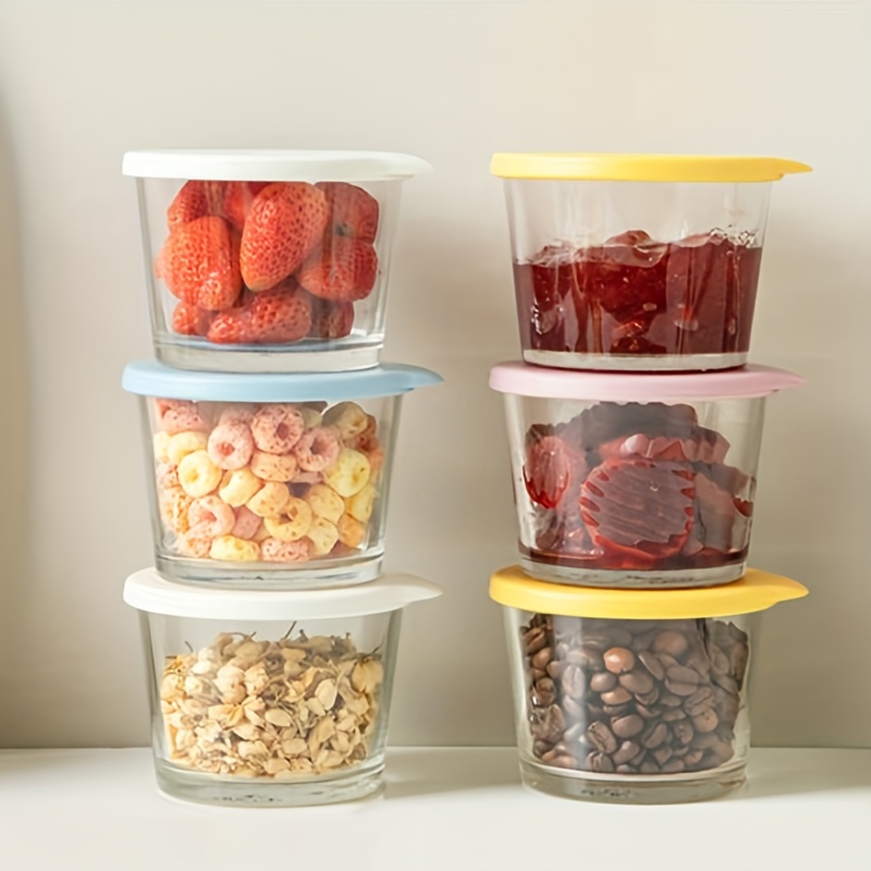 Fixed-frame Easy-open Lid Container, Sealed Fresh-keeping Glass