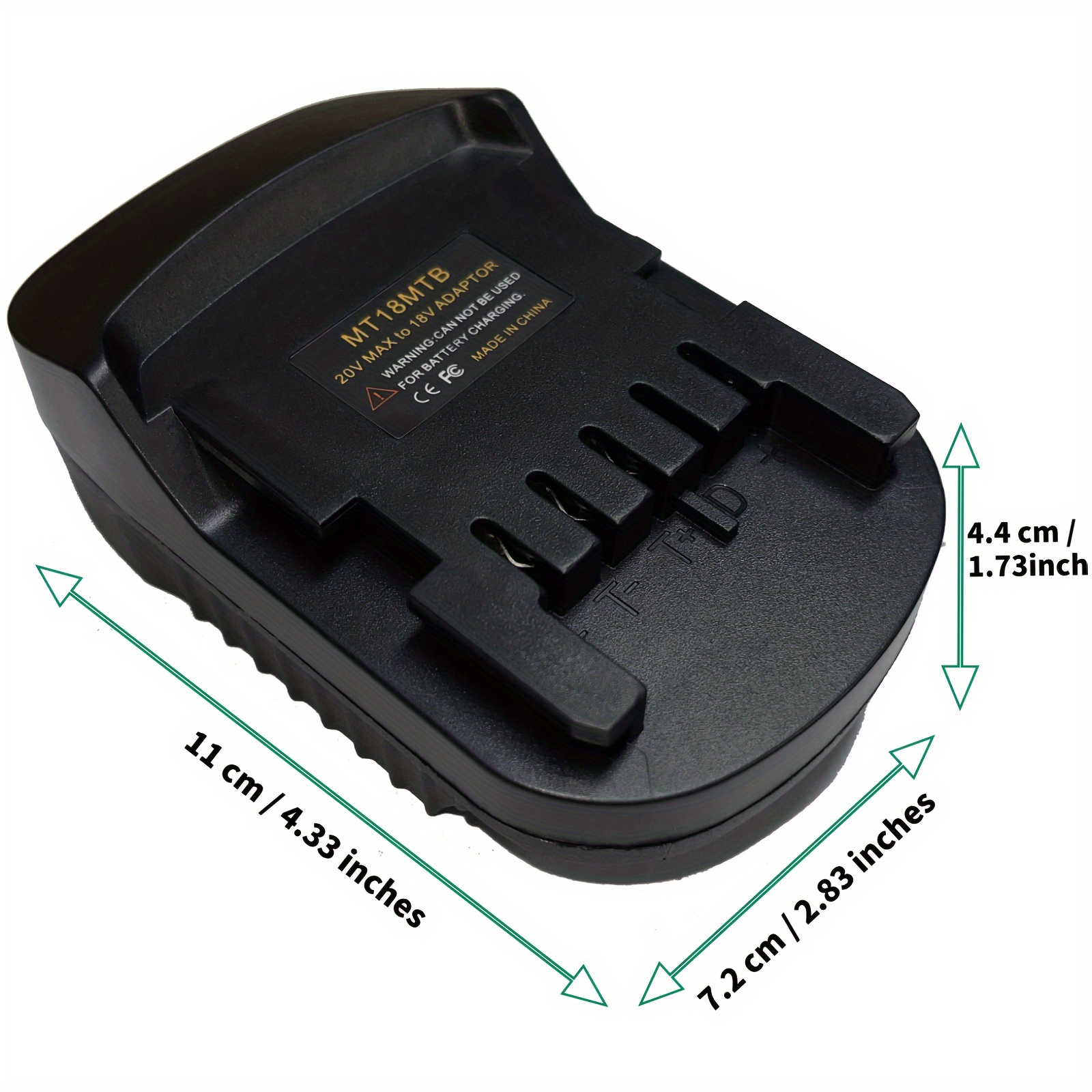 Dm18ar Battery Adapter Fits Ridgid Aeg 18v Cordless Tool - Temu