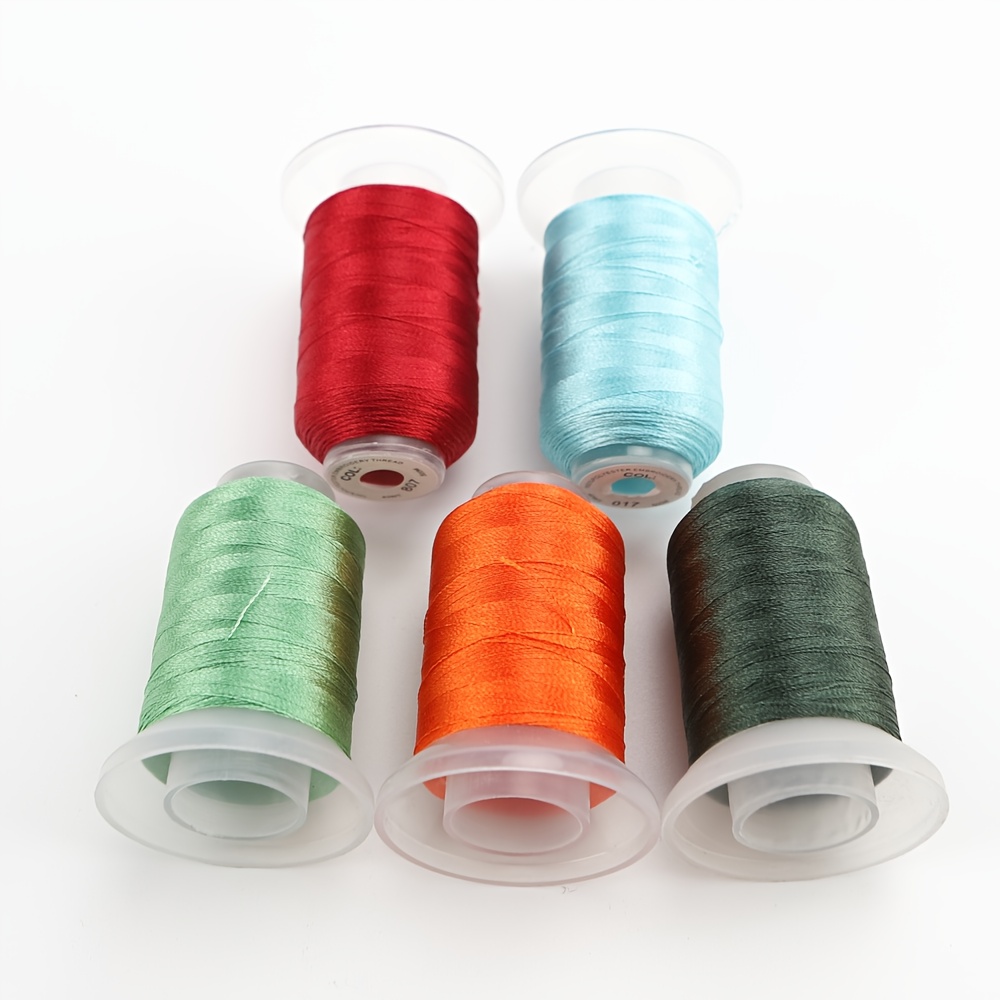 Embroidery Thread Polyester Spools - 550 Yards (500M) per Spool