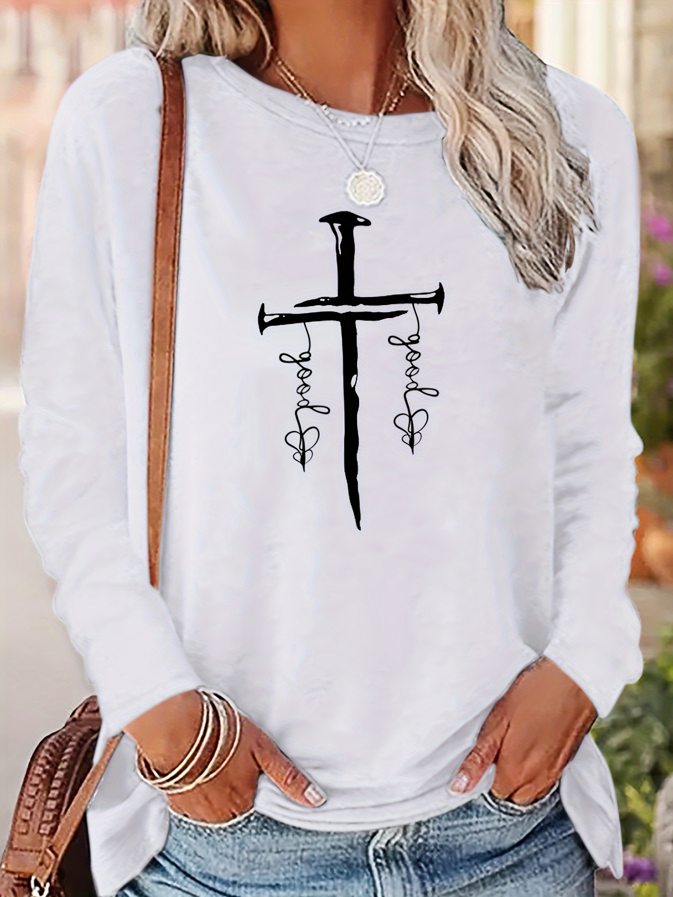 women's long sleeve christian t shirts