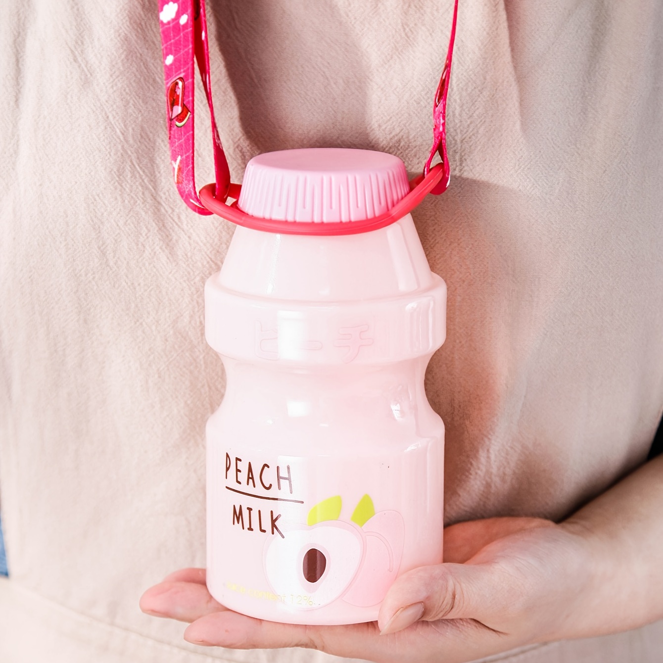 Water Bottle With Sleeve Creative Cute Insulated Water Bottle, Milk Juice  Coffee Cup Water Bottle - Temu