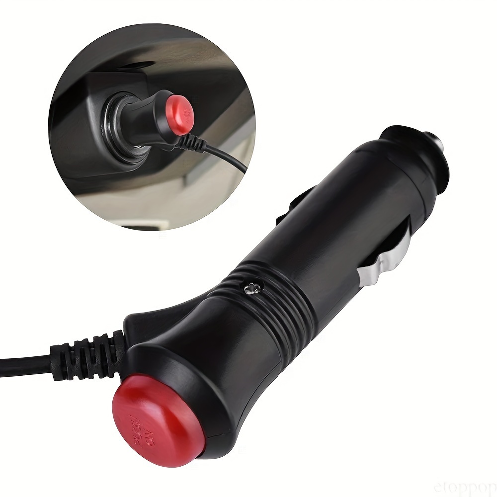 12V-24V 3FT 3A Car Cigarette Lighter Adapter For LED Light Strip Switch ON  & OFF Switch