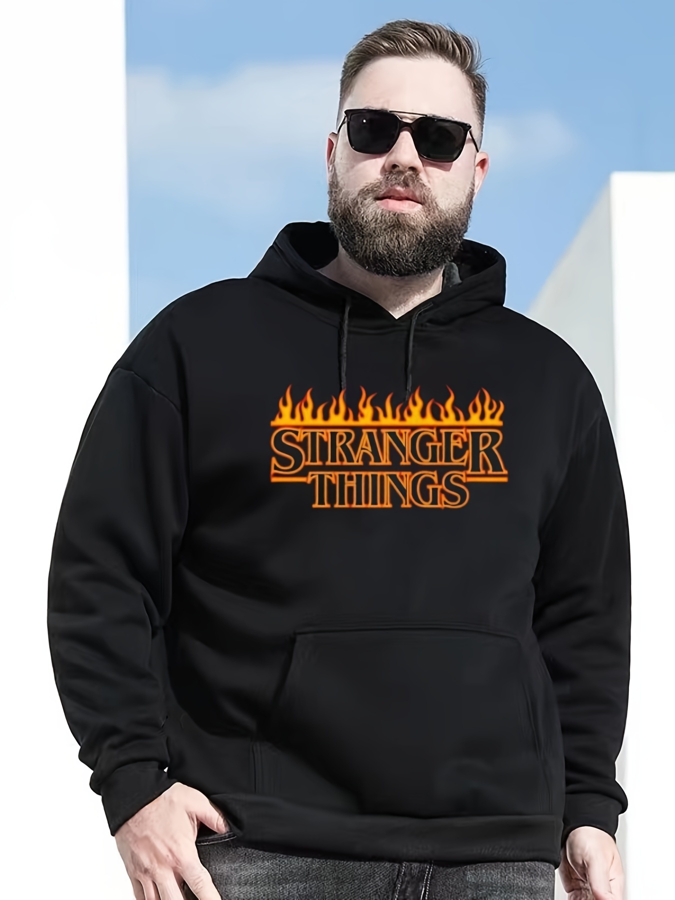 Stranger things cheap hoodie big w