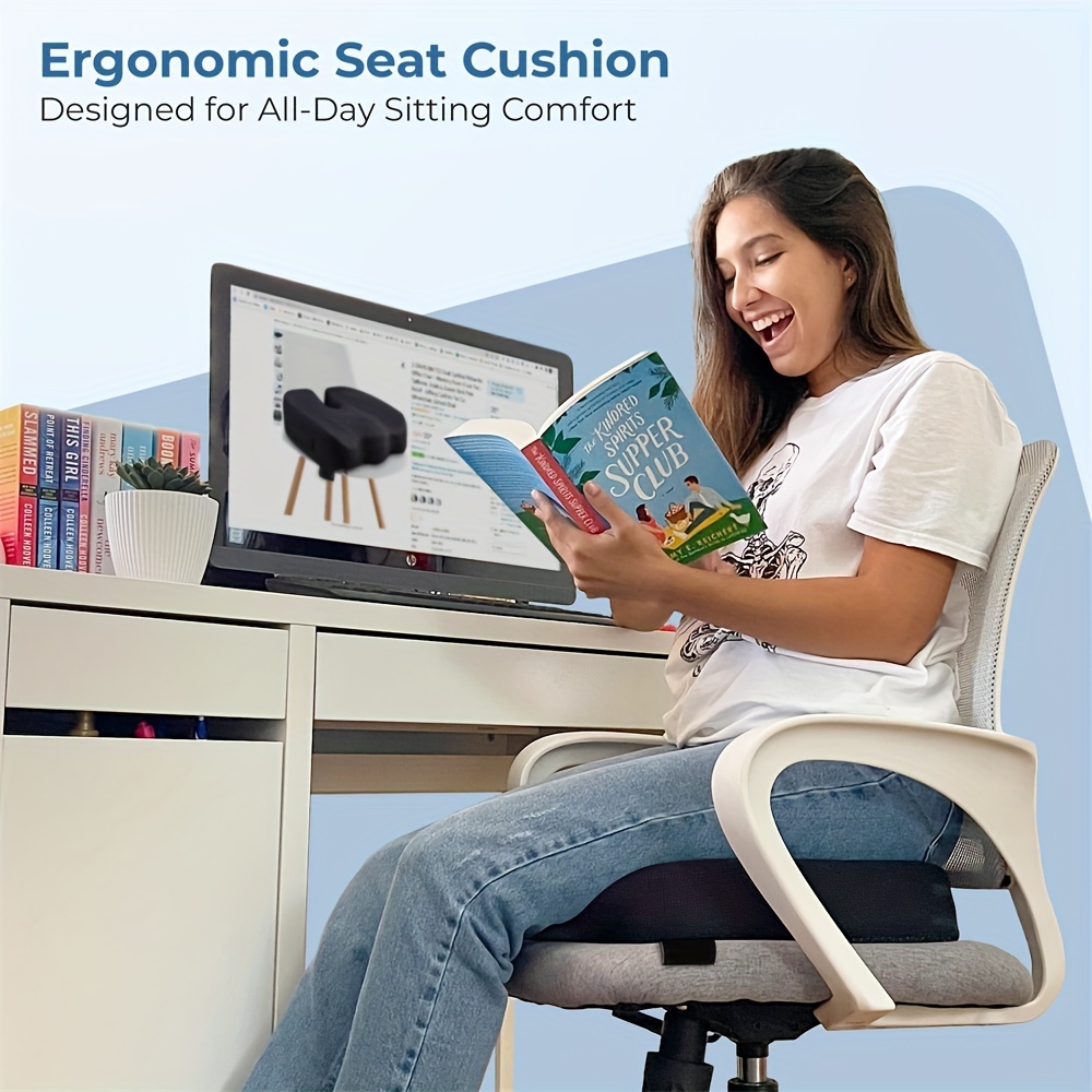 Office Chair Cushion Pillow memory Sponge Chair Cushion - Temu