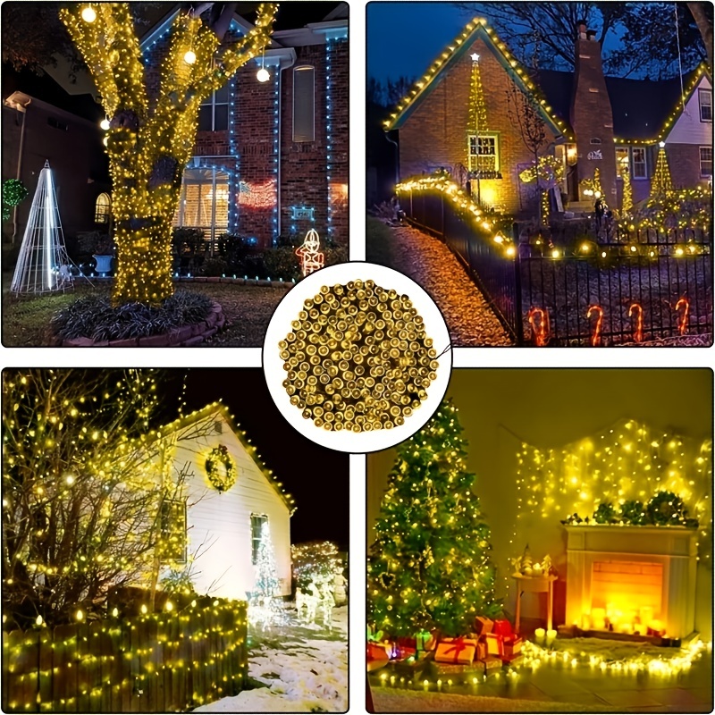 100led/150led Connectable Christmas String Lights Twinkle - Temu