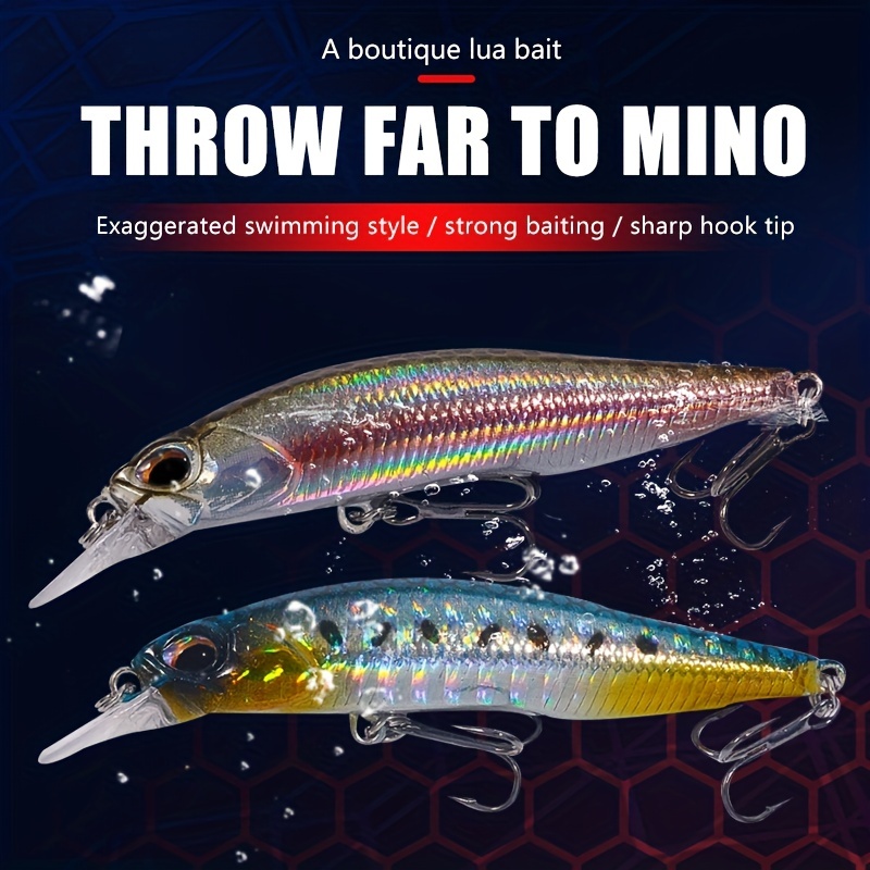 Minnow Fishing Lure Set Wobbler Crankbait Isca Artificial - Temu
