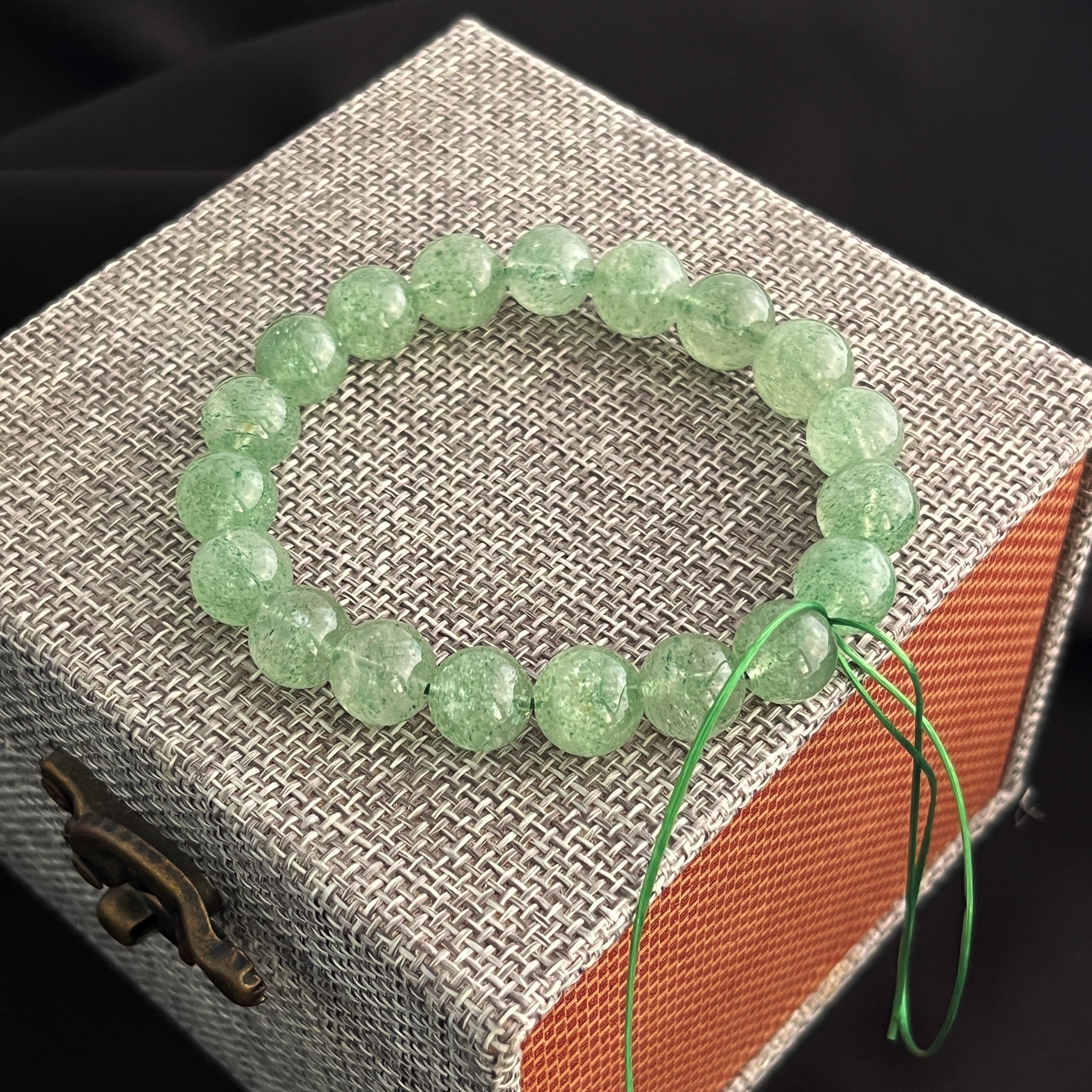 Crystal Bracelet Women Men Natural Stone Beaded Bracelets - Temu