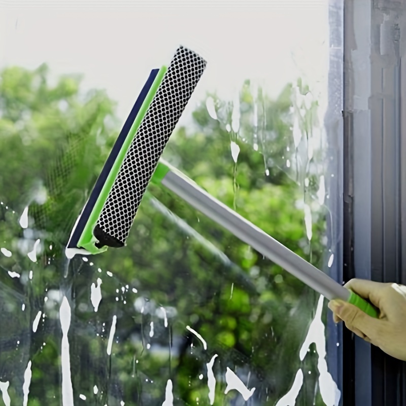 Mesh Screen Cleaner 2in1 Window Cleaning Brush Glass Wet Dry Double Washing  Tool