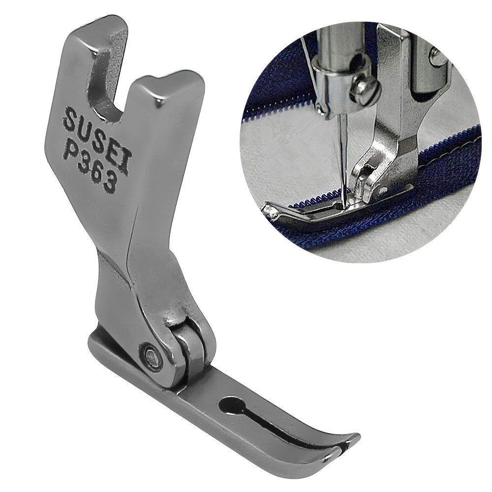 Left Invisible Zipper Foot For Juki Ddl-8500 8700 5550 555 BROTHER B755  SINGER +