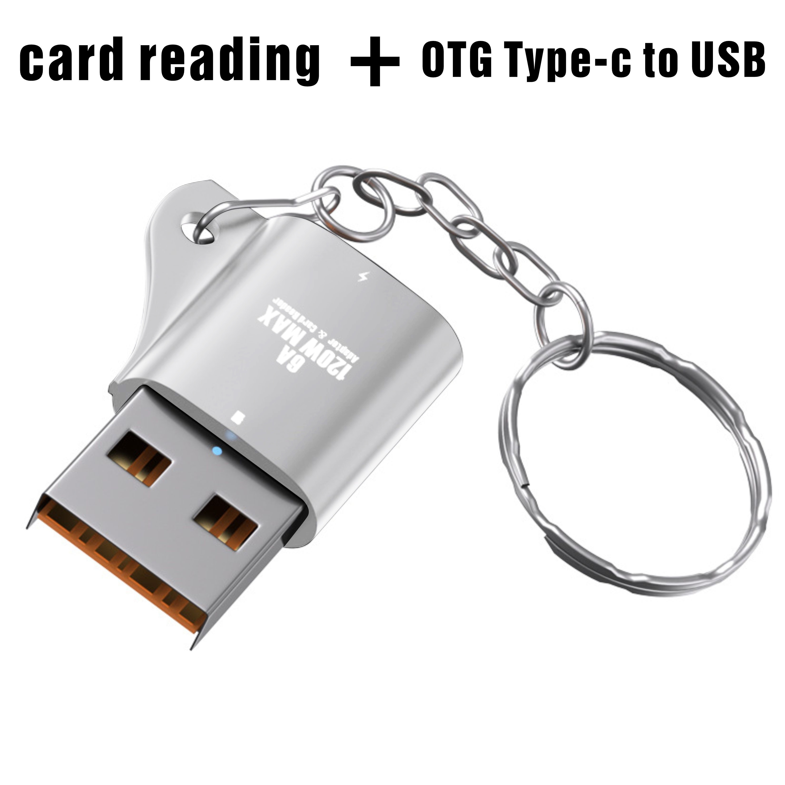 Card Reader Otg Usb Type C, Usb Adapter Mobile Type C