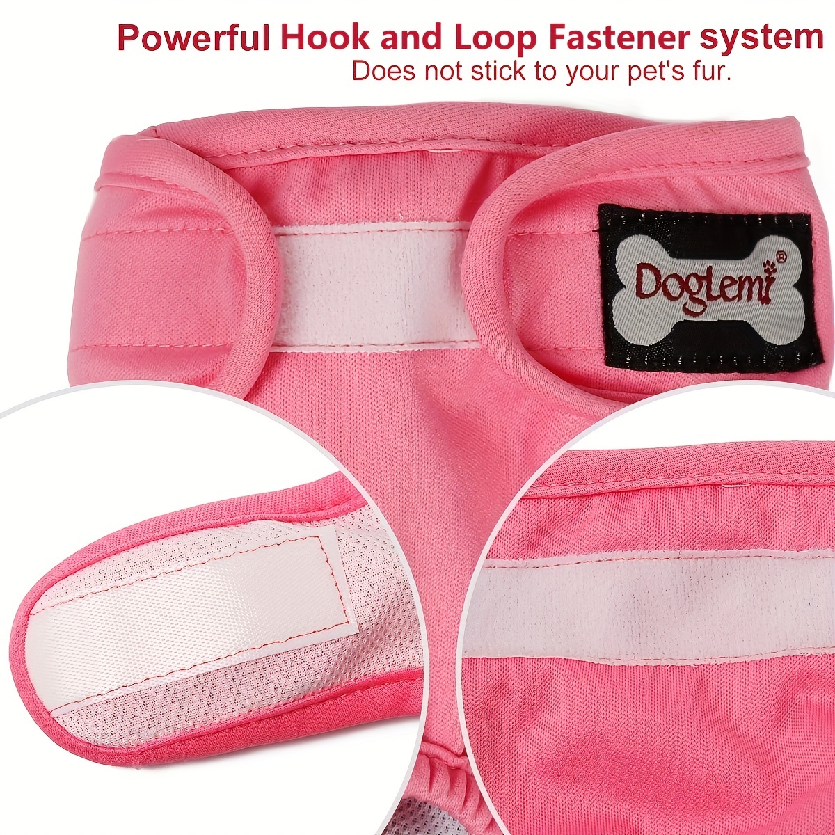 Comprar Pantalones fisiológicos lavables para perros, bragas de prevención  de estro para perros, pantalones de seguridad menstruales, bragas  sanitarias para mascotas, cinturón cortés