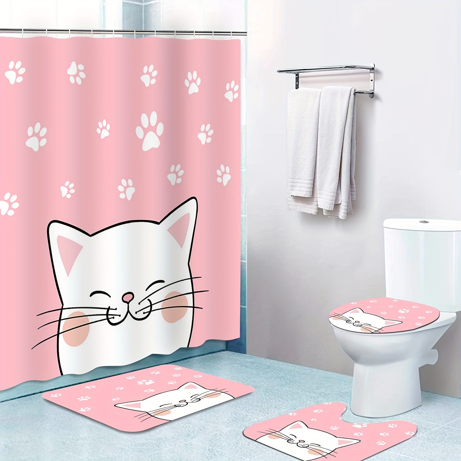 hello kitty bathroom tiles