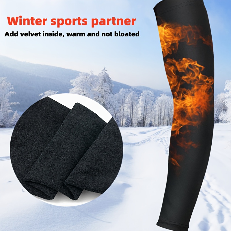 Winter Plus Velvet Arm Protector Elbow - Warm & Comfortable