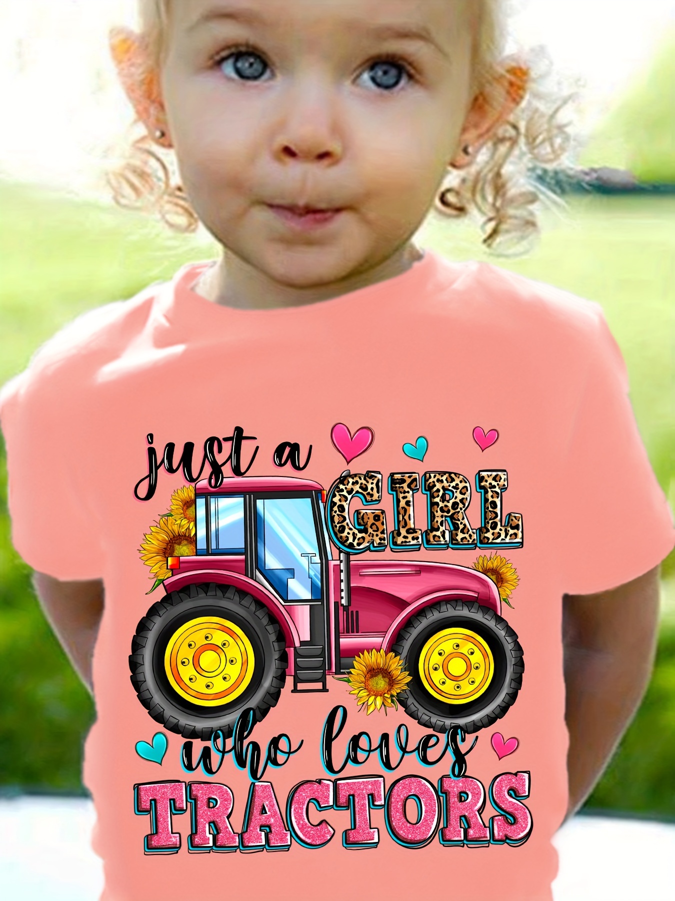 Tracteur enfants de 3 ans' T-shirt sport Enfant