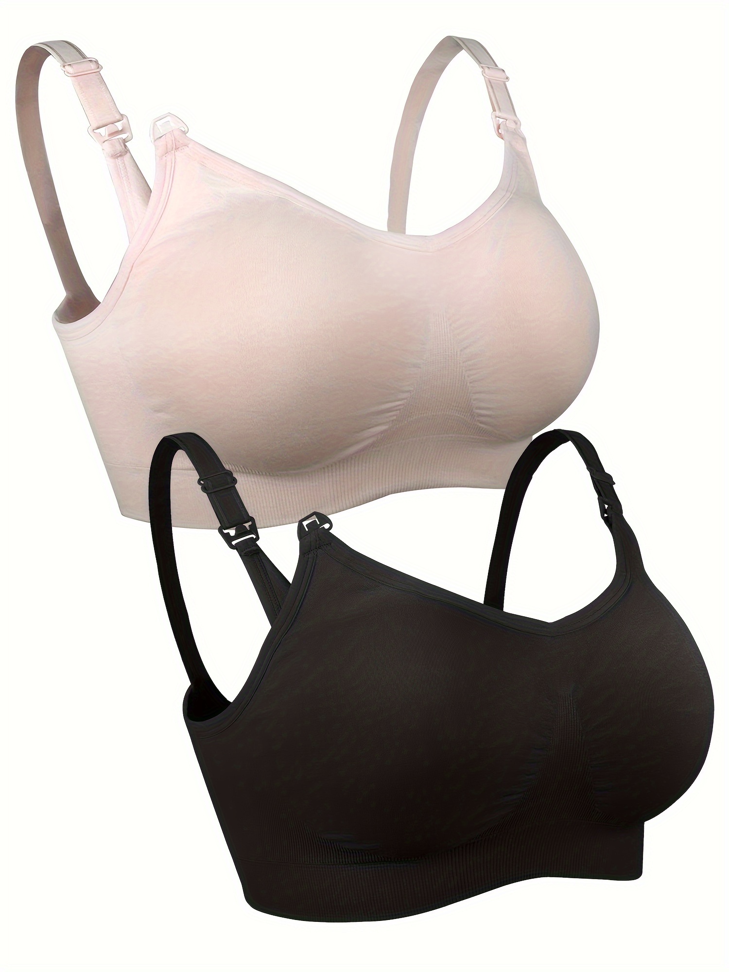 A-D Soft Comfort Seam Free Bra 2 Pack, Lingerie