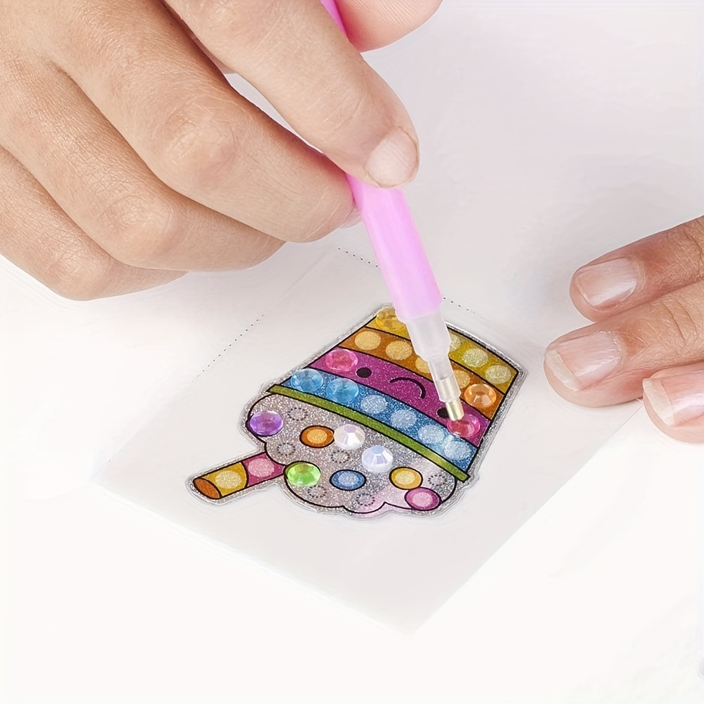 Kids Big Gem Diamond Painting Kit, Kids Gem Diamond Sticker