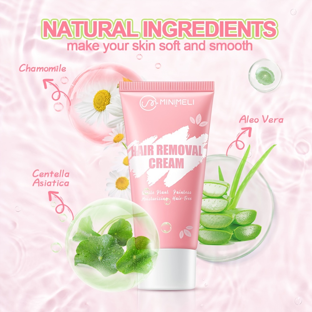 Hair Removal Cream Gentle Hair Removal Cream Natural Temu