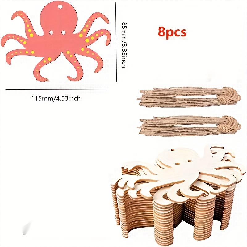 DIY Wood Chips, 10pcs Wood DIY Crafts Craft Wood Free To Paint For Wooden  Craft DIY Projects For DIY Hand-Painted For Message Board For Party  Decorations 