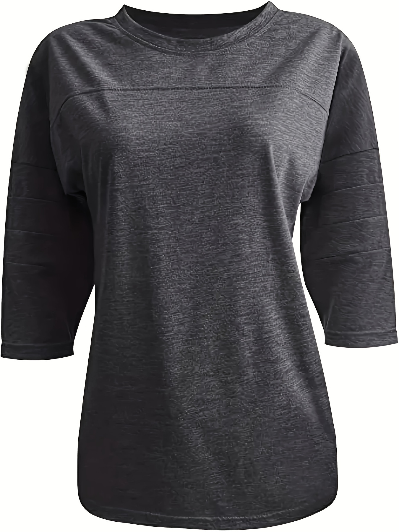 solacol Womens Loose 3/4 Sleeve T Shirts for Women Shirts for