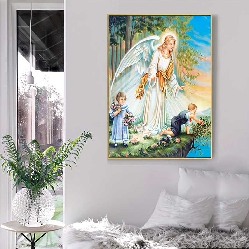 5d Diy Artificial Diamond Painting Living Room Bedroom - Temu