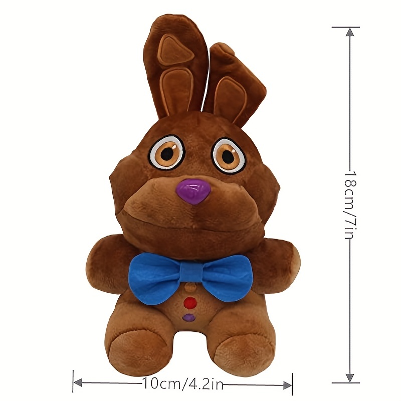 New Arrival 18cm Five Nights At Freddy's 4 FNAF Bonnie Rabbit Plush Toys  Soft Stuffed Animals Toys Doll for Kids Children Gifts