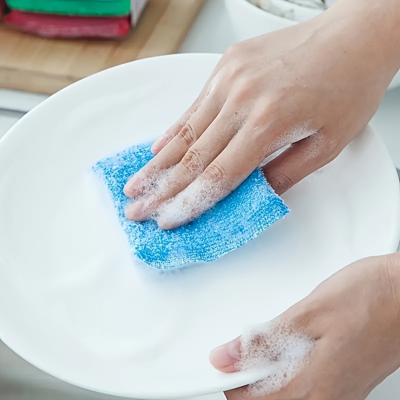 Kitchen Dishwashing Sponge Does Not Hurt Pot Brush Pot - Temu