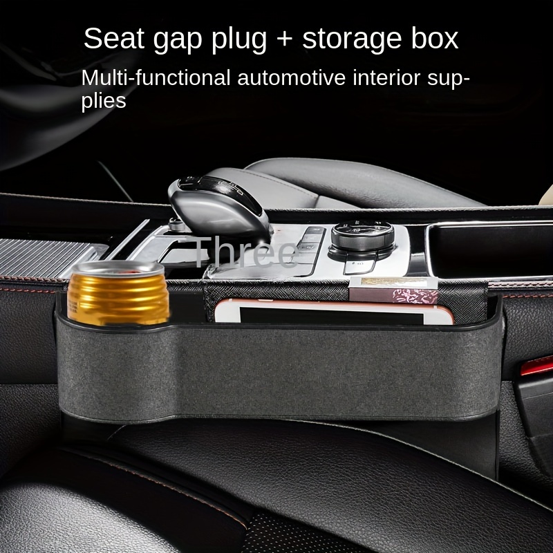 Car Seat Crevice Storage Box Seat Slit Pocket Catcher - Temu