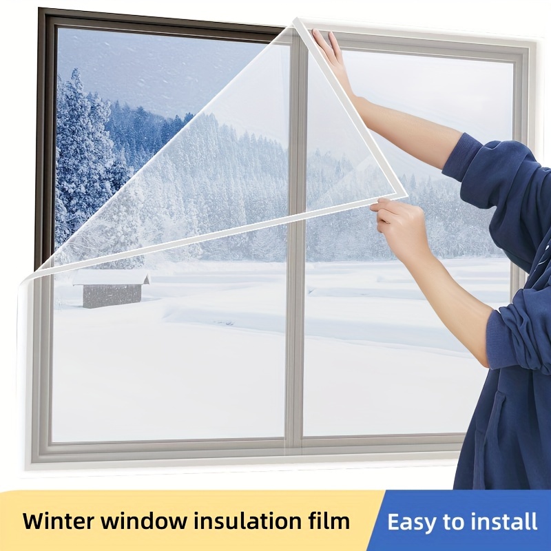 Kälteschutz Thermovorhang-Indoor Windproof Sealed Window Thermo