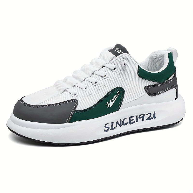 Men's Alphabets Detail Trendy Skate Shoes, Breathable Non-slip Sneakers,  Men's Footwear - Temu Germany